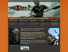 Tablet Screenshot of frixion.co.za